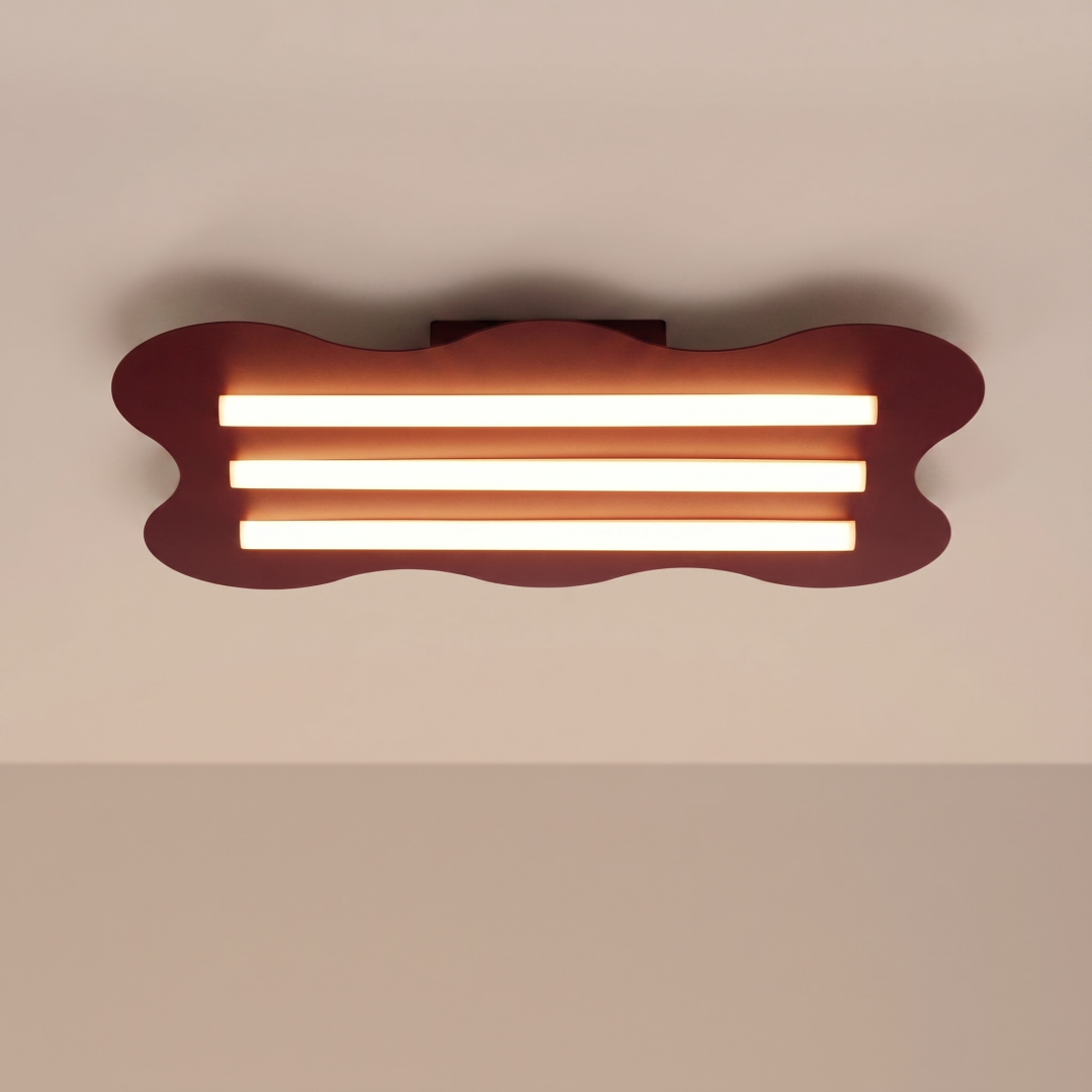 Plafon KLOVER burgund - 32309