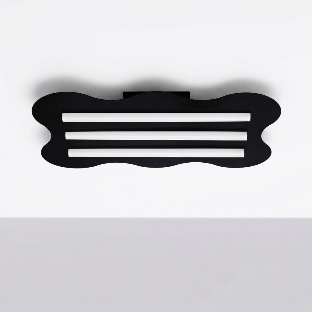 Plafon KLOVER czarny - 32316