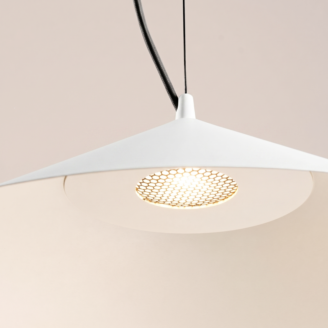 Lampa wisząca FINT biała LED 3000K - 32402