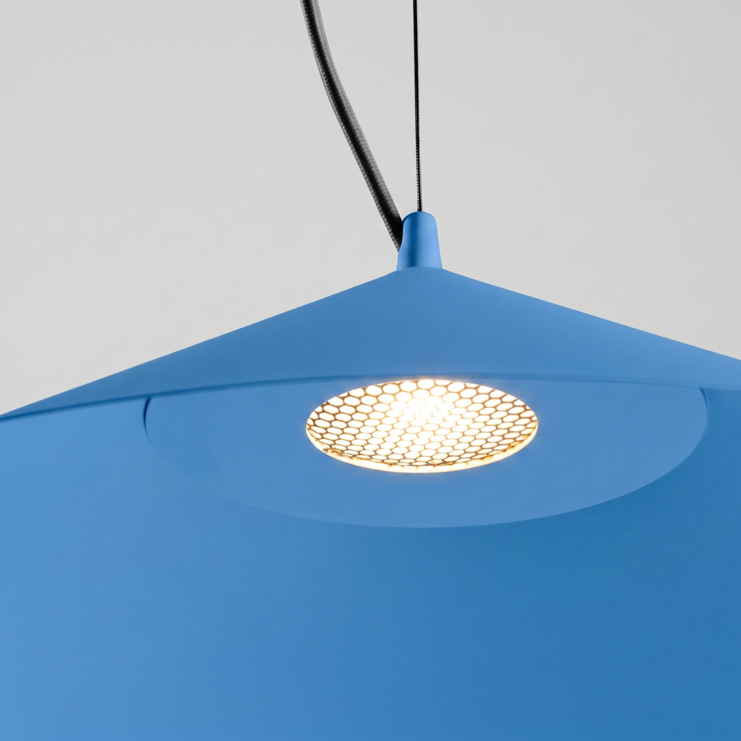 Lampa wisząca FINT błękitna LED 3000K - 32413
