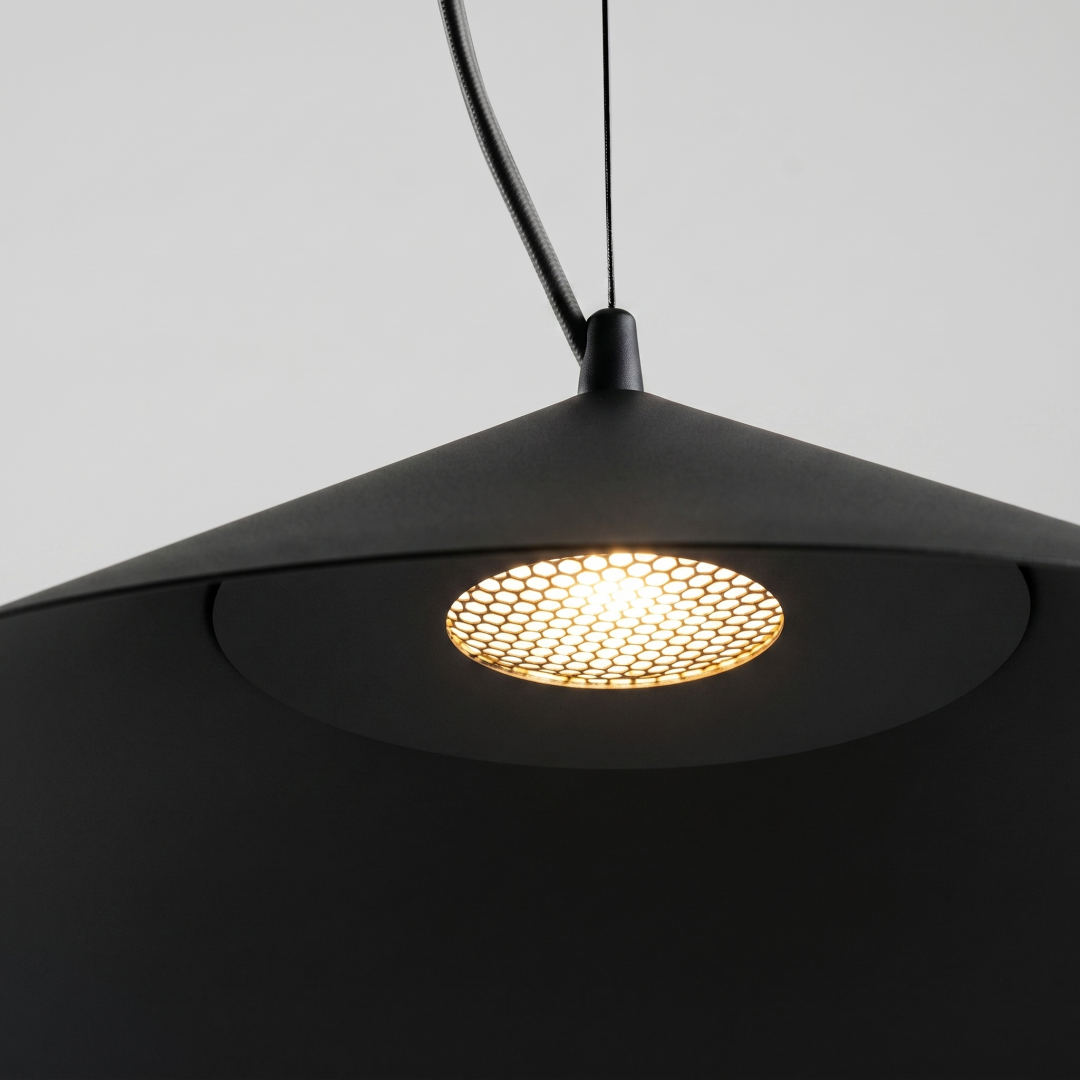 Lampa wisząca FINT czarna LED 3000K - 32446