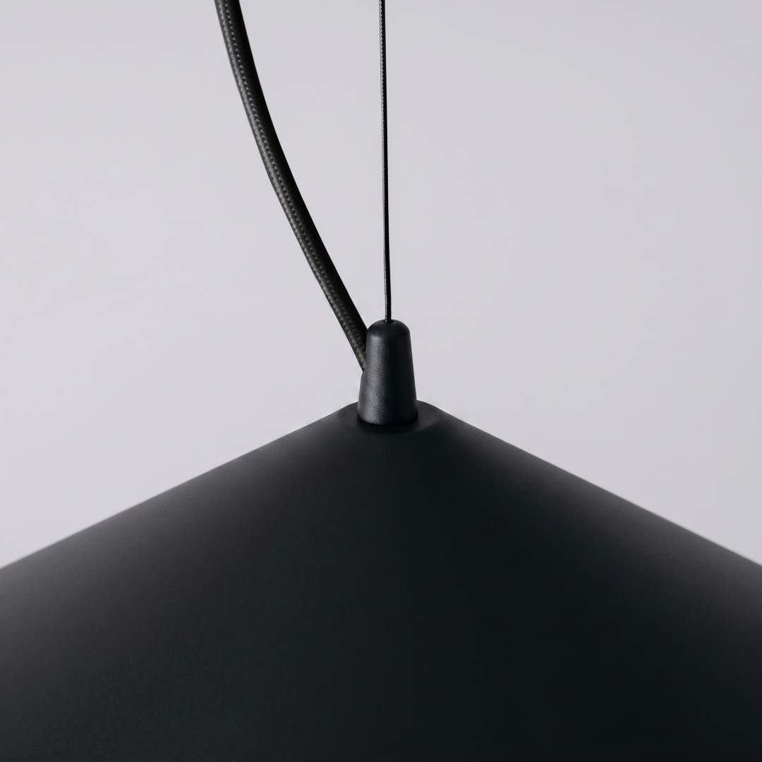 Lampa wisząca FINT czarna LED 3000K - 32447