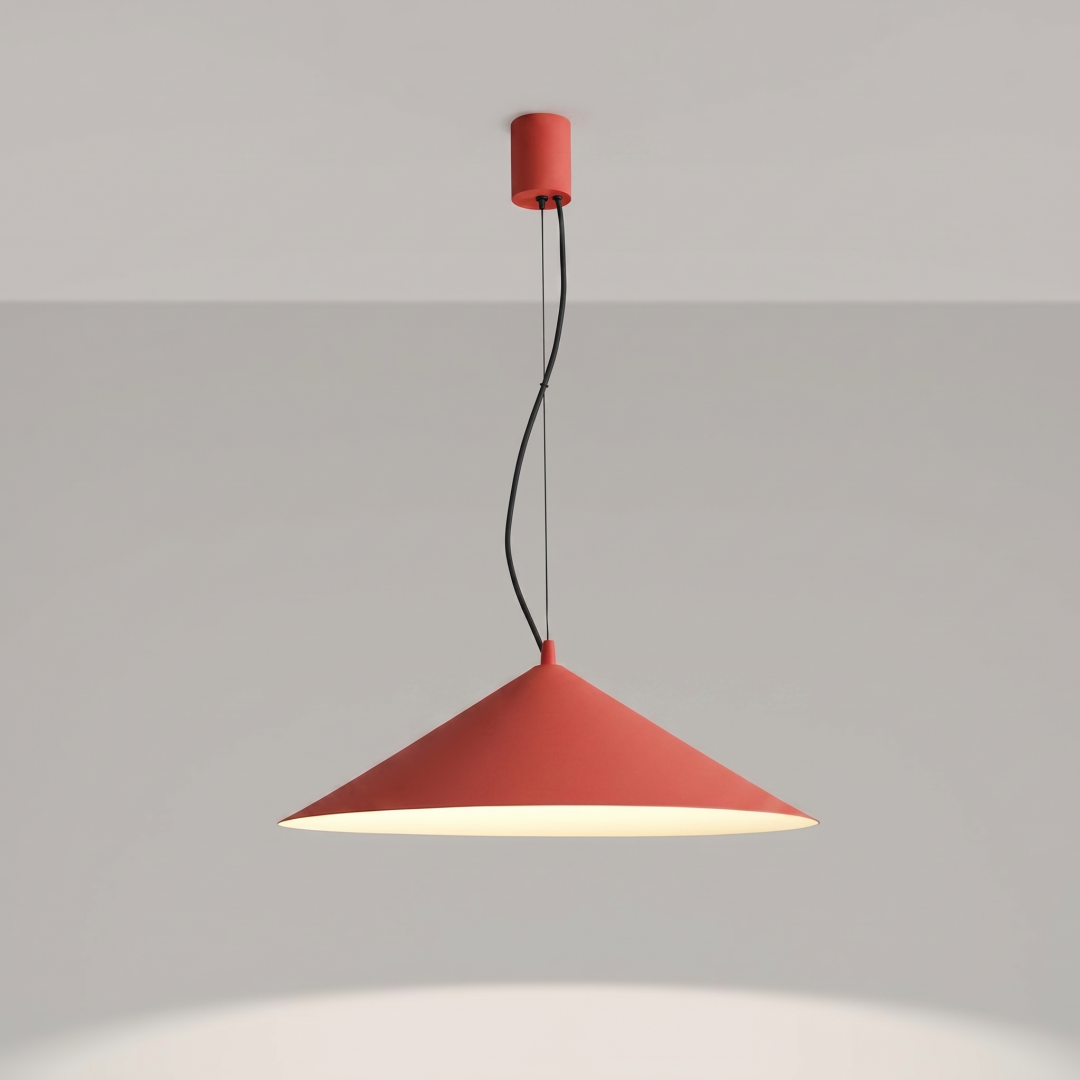 Lampa wisząca FINT czerwona LED 3000K - 32455