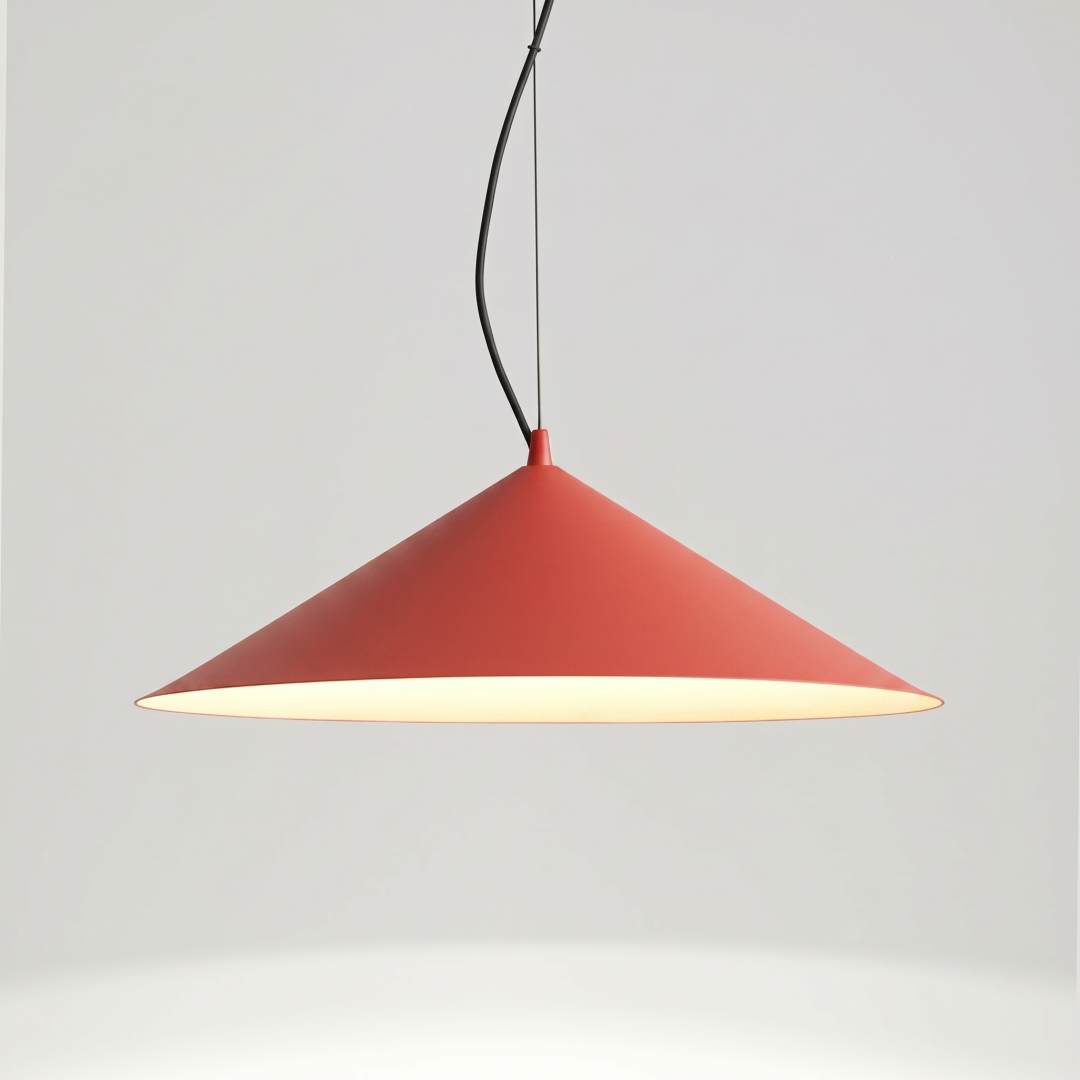 Lampa wisząca FINT czerwona LED 3000K - 32456