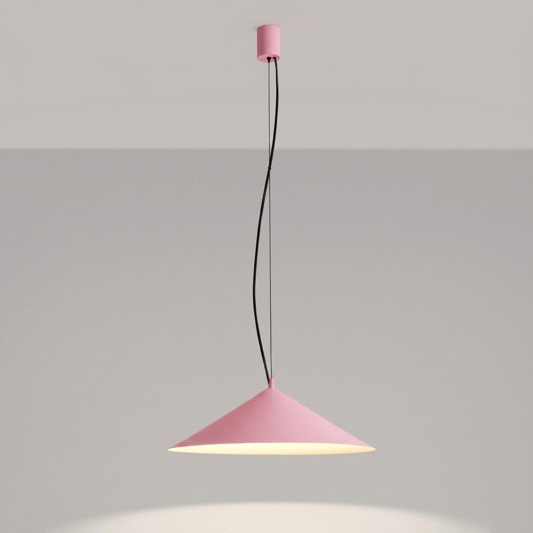 Lampa wisząca FINT różowa LED 3000K - 32494
