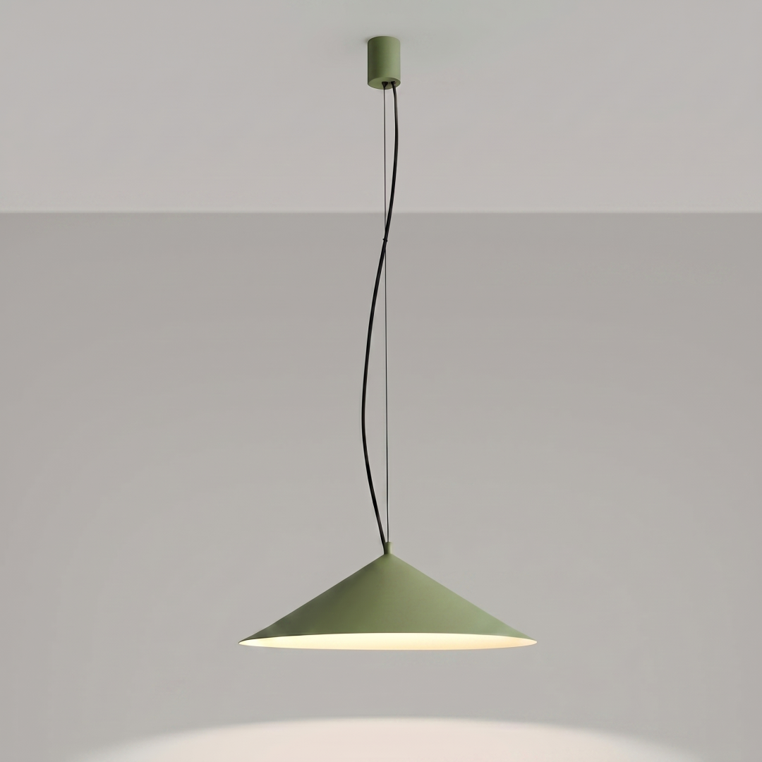 Lampa wisząca FINT zielona oliwka LED 3000K - 32538