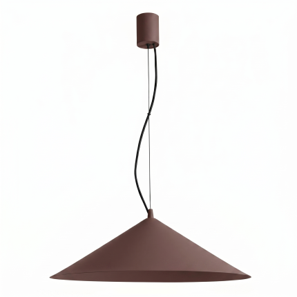 Lampa wisząca FINT brązowa LED 4000K