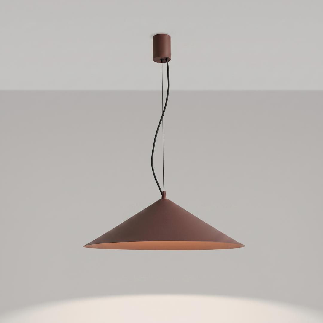 Lampa wisząca FINT brązowa LED 4000K - 32554