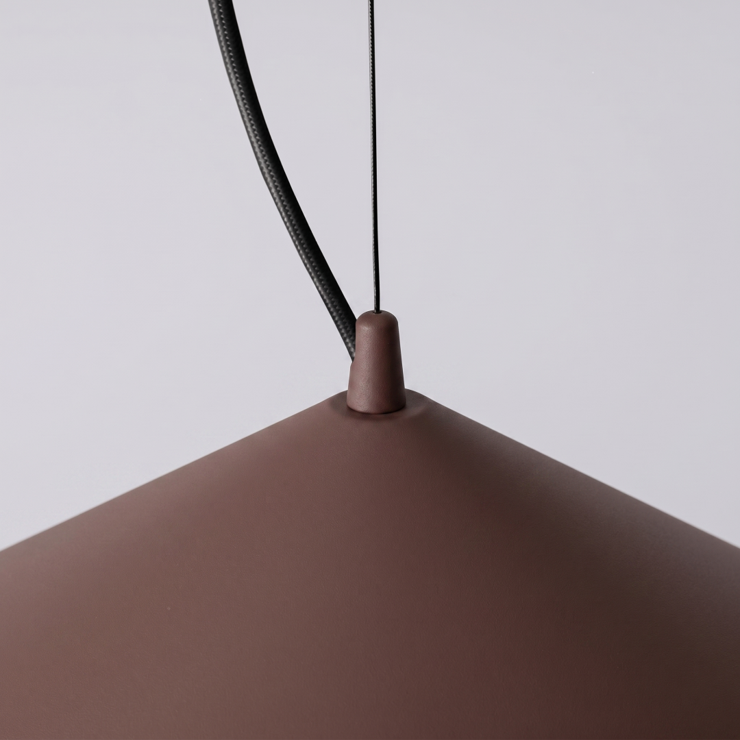 Lampa wisząca FINT brązowa LED 4000K - 32557