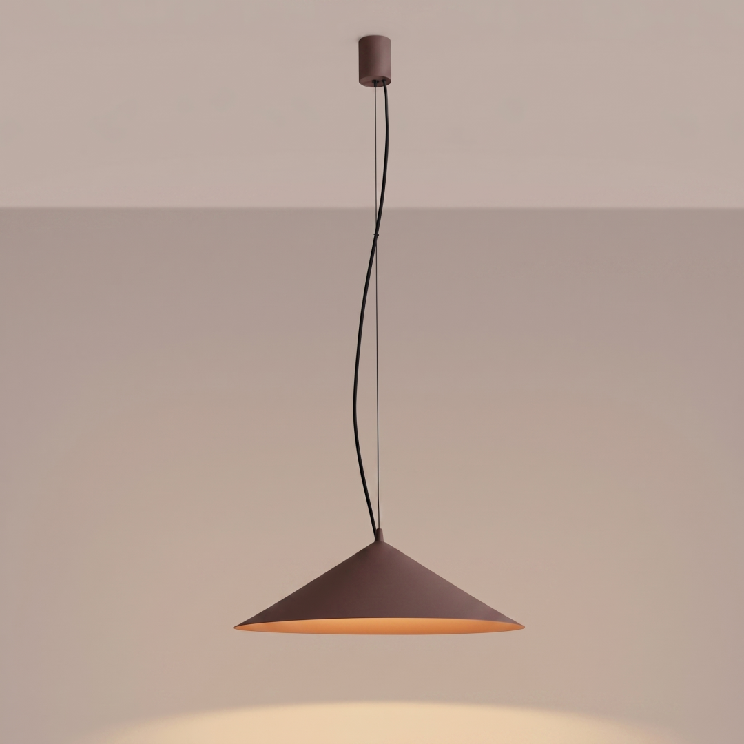 Lampa wisząca FINT brązowa LED 4000K - 32560