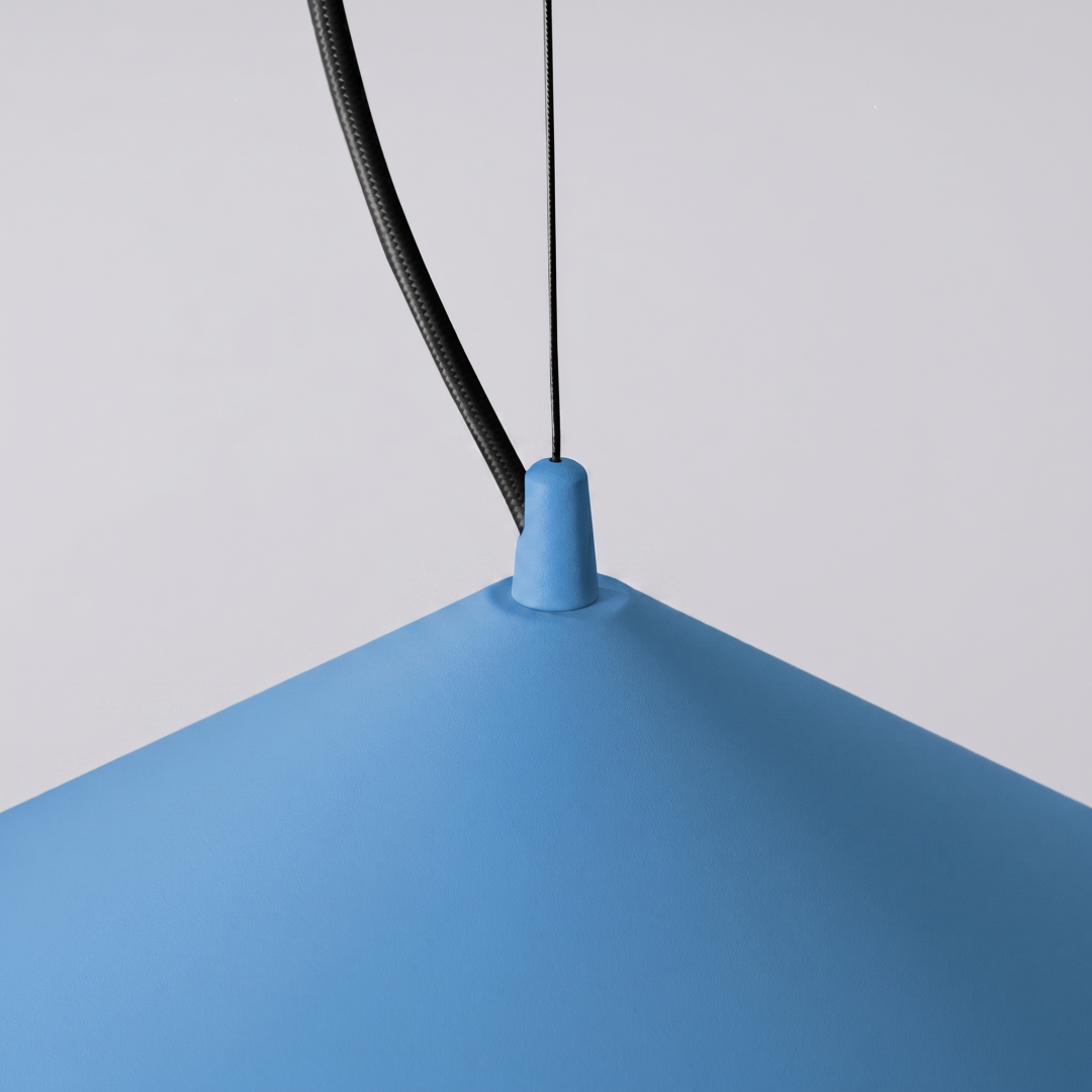 Lampa wisząca FINT błękitna LED 4000K - 32579