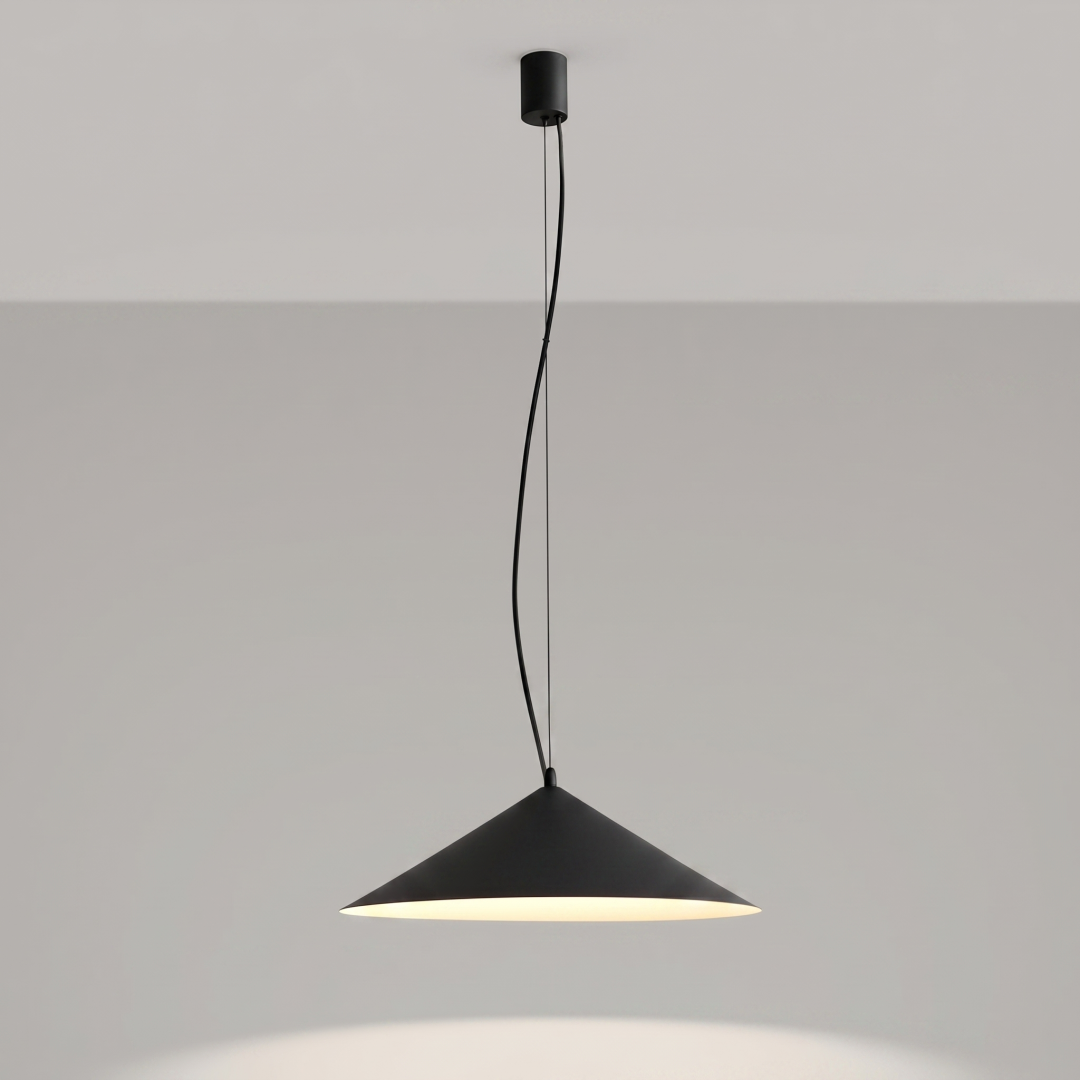 Lampa wisząca FINT czarna LED 4000K - 32615
