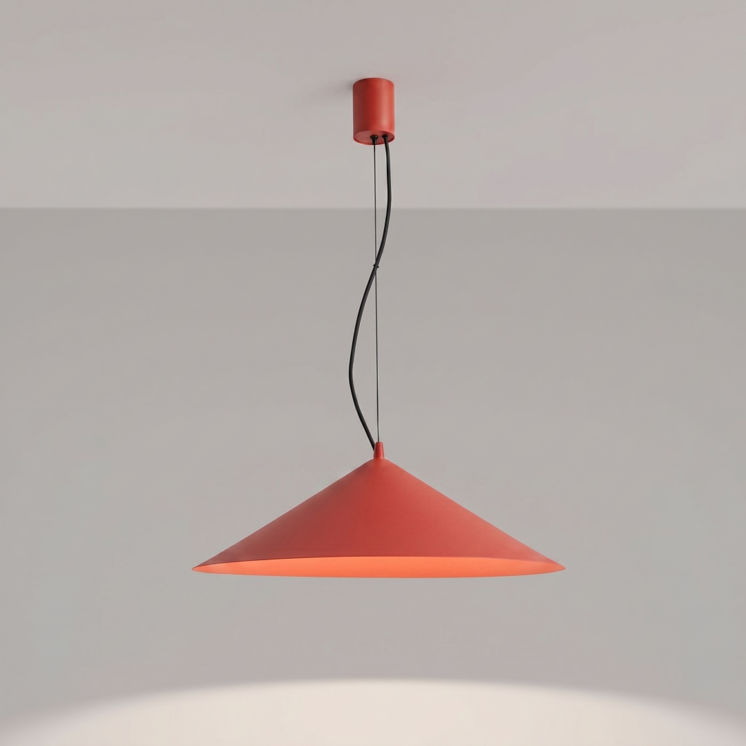 Lampa wisząca FINT czerwona LED 4000K - 32620