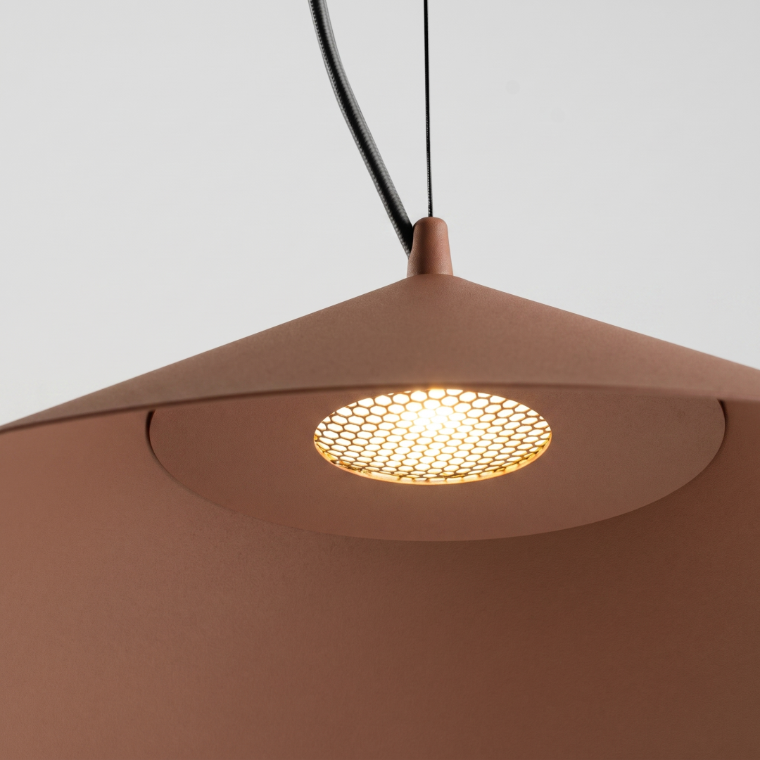 Lampa wisząca FINT mocca LED 4000K - 32633