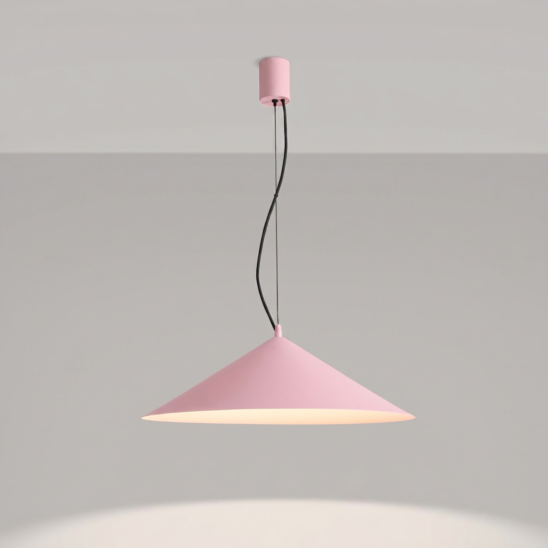Lampa wisząca FINT różowa LED 4000K - 32653