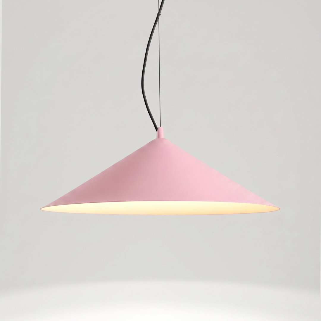Lampa wisząca FINT różowa LED 4000K - 32654
