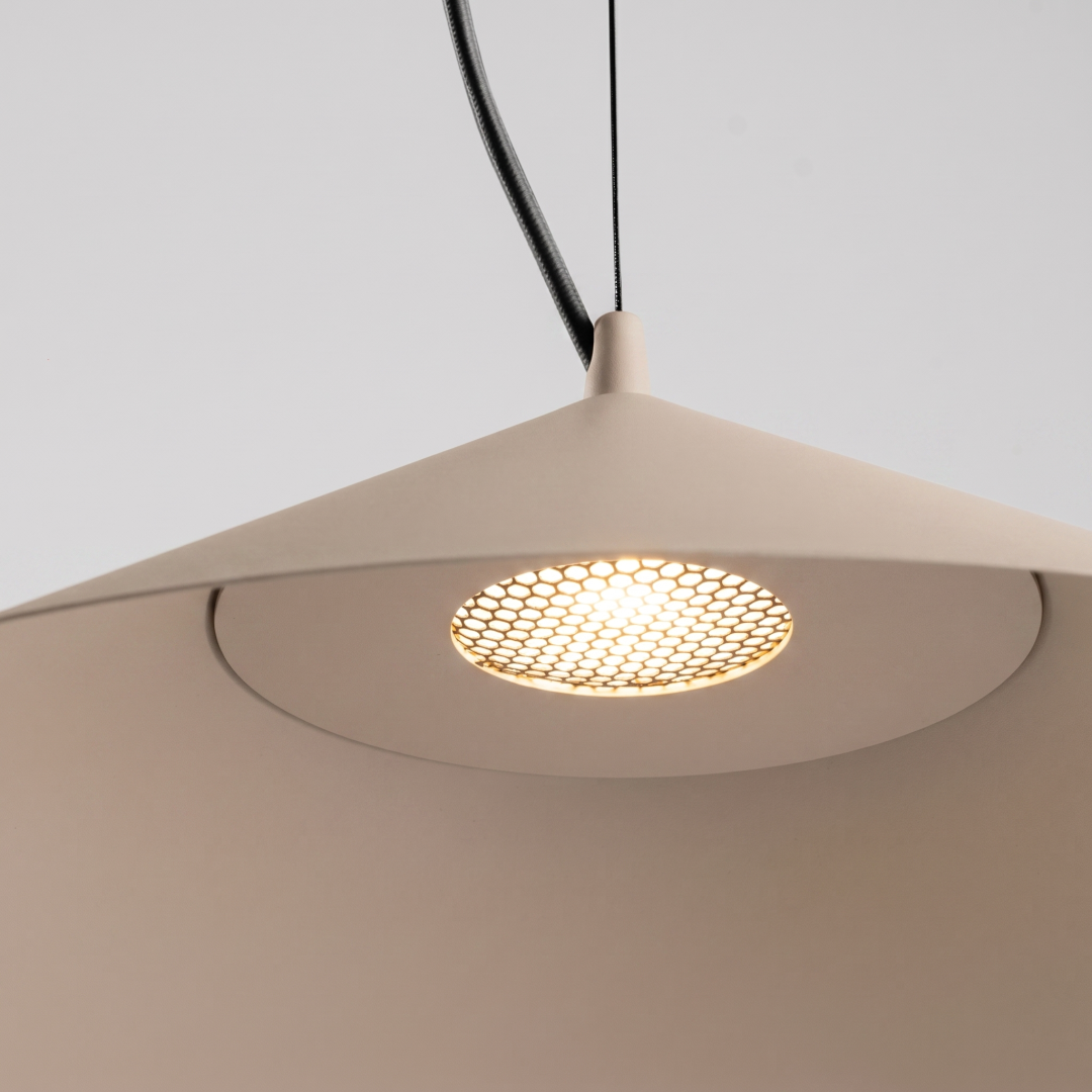 Lampa wisząca FINT taupe LED 4000K - 32677