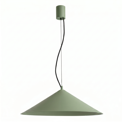 Lampa wisząca FINT zielona oliwka LED 4000K