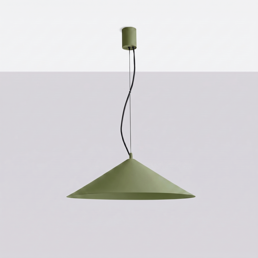 Lampa wisząca FINT zielona oliwka LED 4000K - 32696