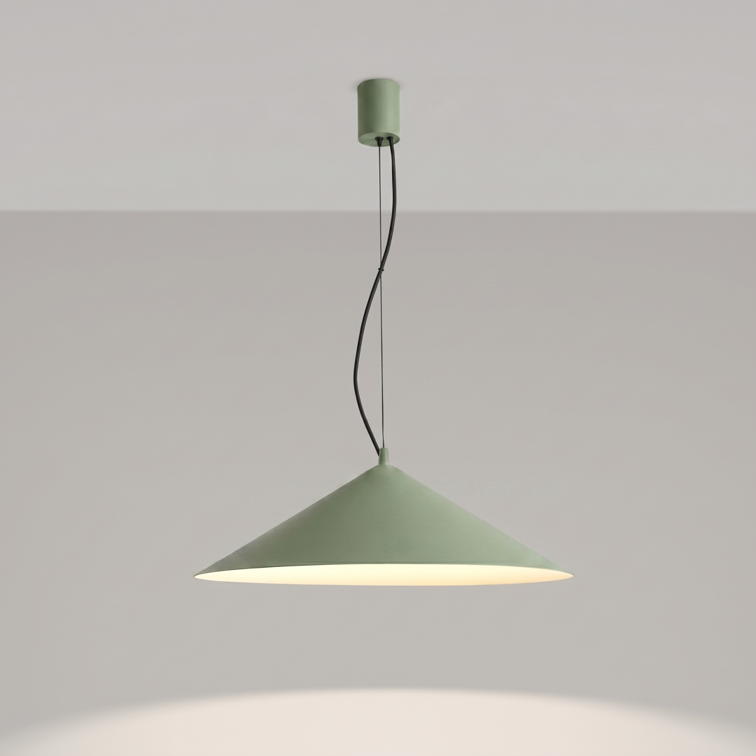 Lampa wisząca FINT zielona oliwka LED 4000K - 32697