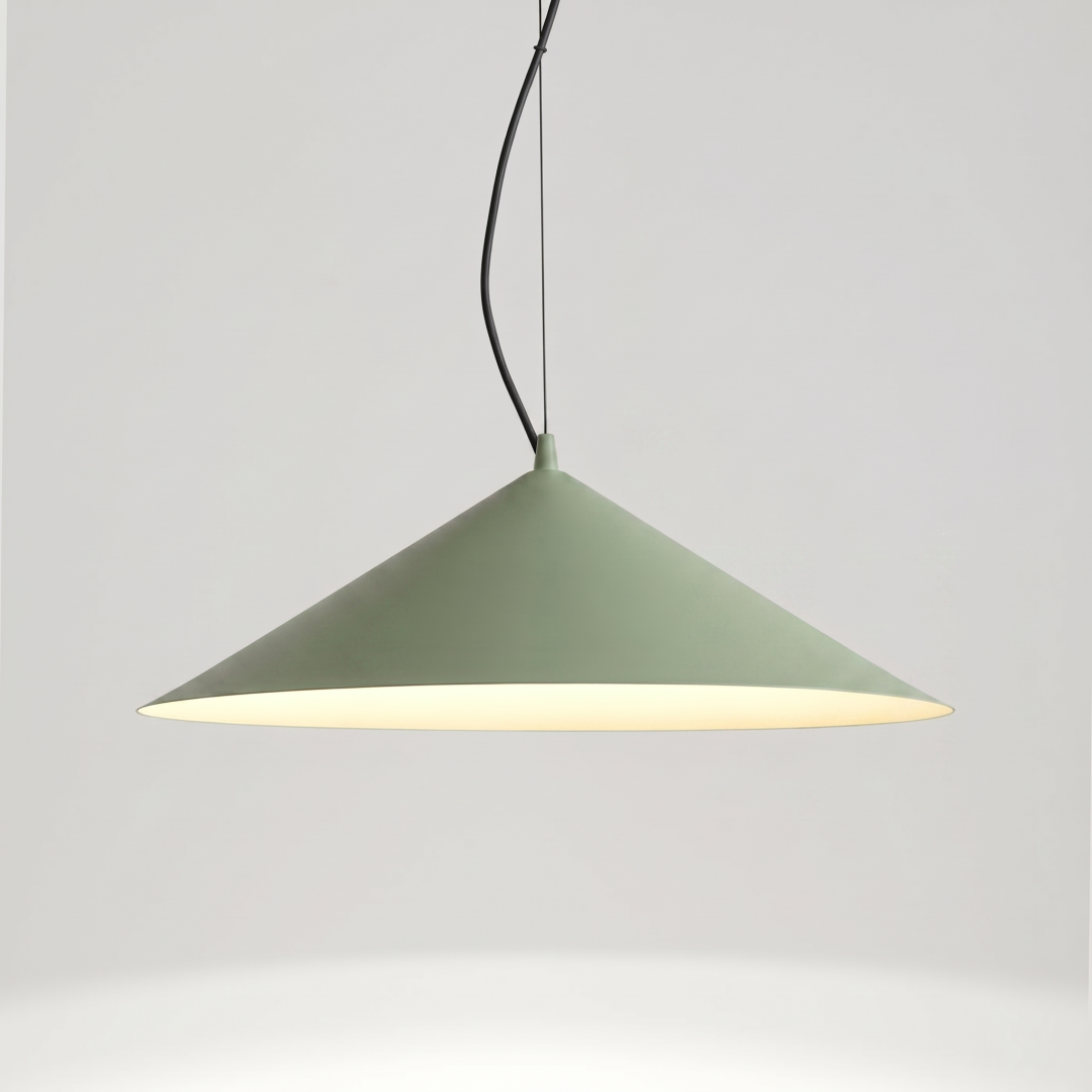 Lampa wisząca FINT zielona oliwka LED 4000K - 32698