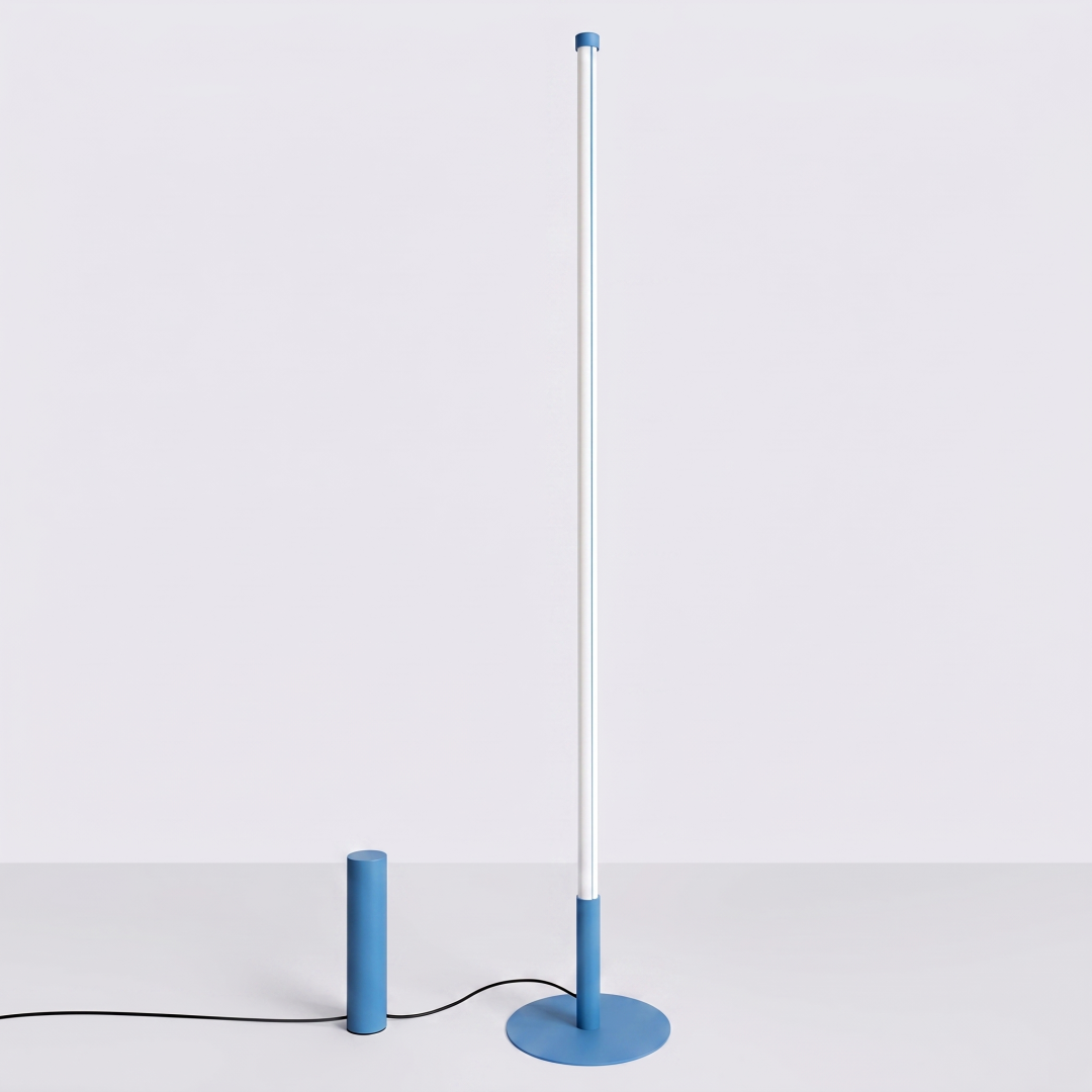 Lampa podłogowa TRANG błękitna 3000K - 32856