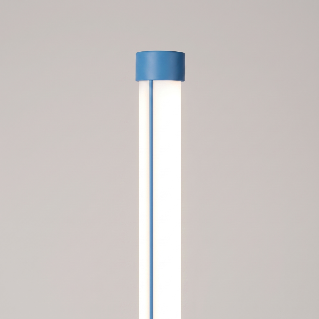 Lampa podłogowa TRANG błękitna 3000K - 32858