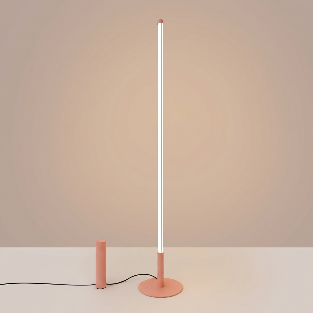 Lampa podłogowa TRANG brzoskwiniowa 3000K - 32866