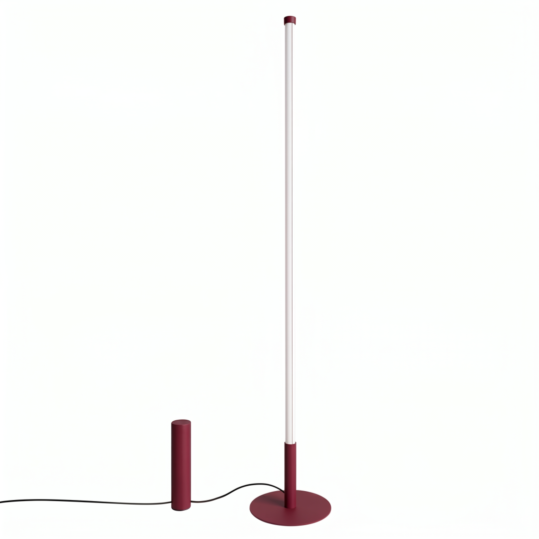 Lampa podłogowa TRANG burgund 3000K - 32872