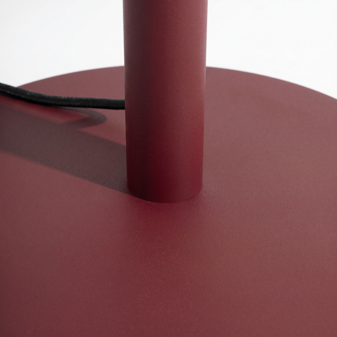 Lampa podłogowa TRANG burgund 3000K - 32877