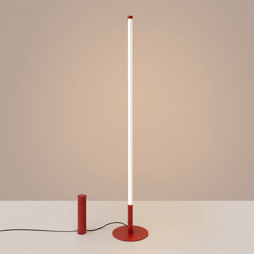 Lampa podłogowa TRANG czerwona 3000K - 32891