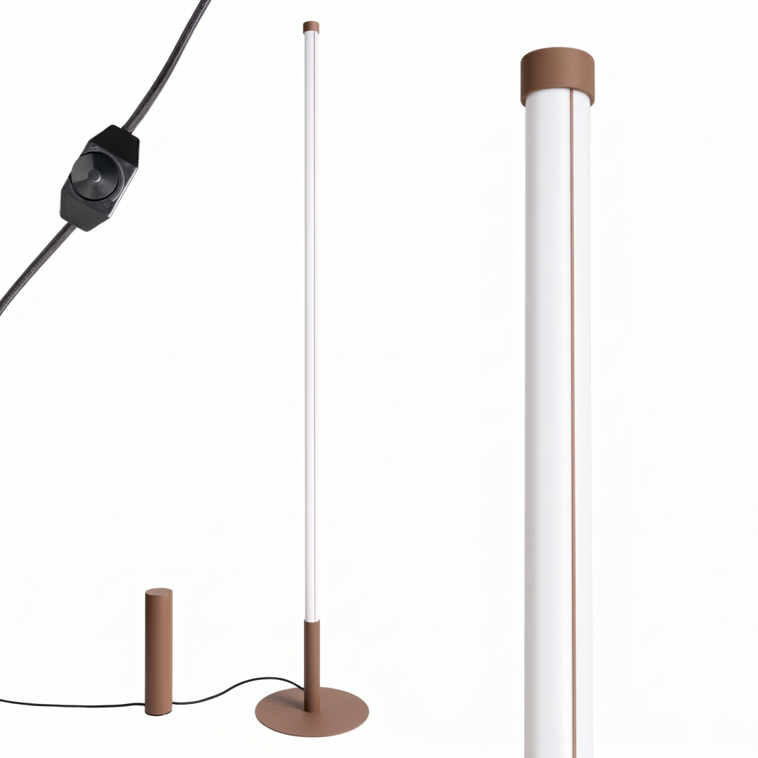 Lampa podłogowa TRANG mocca 3000K - 32898