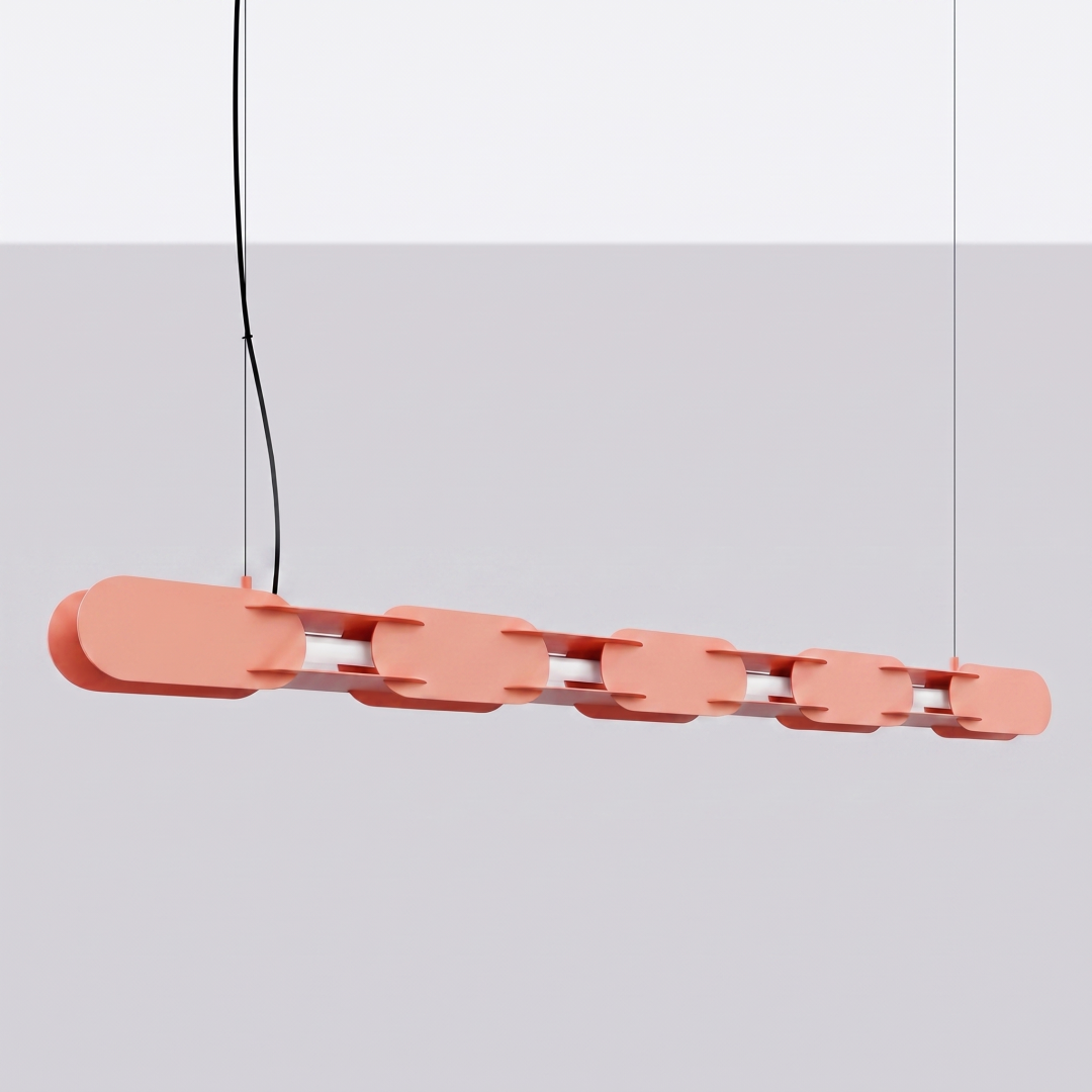 Lampa wisząca CHAIN 158 brzoskwiniowa LED 3000K - 32918