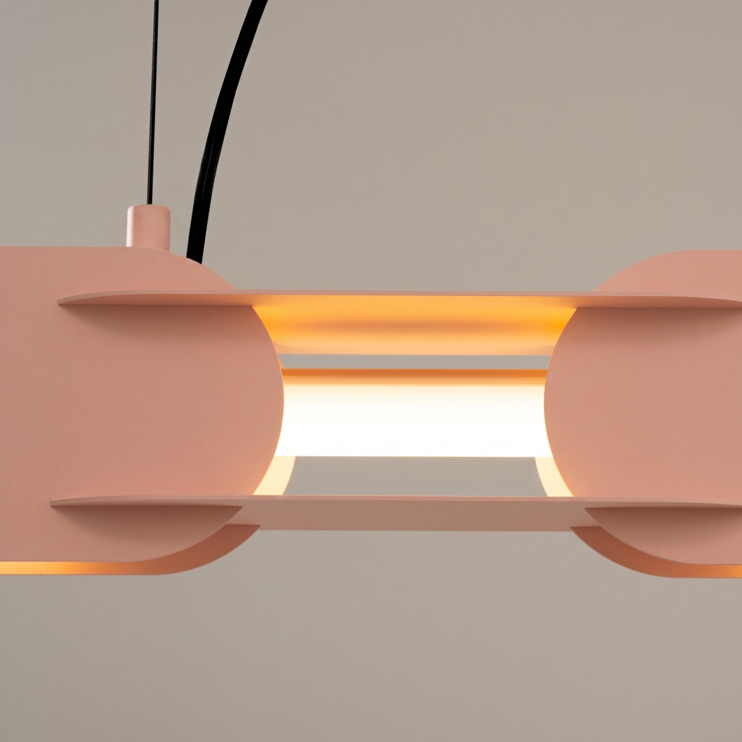 Lampa wisząca CHAIN 158 brzoskwiniowa LED 3000K - 32920