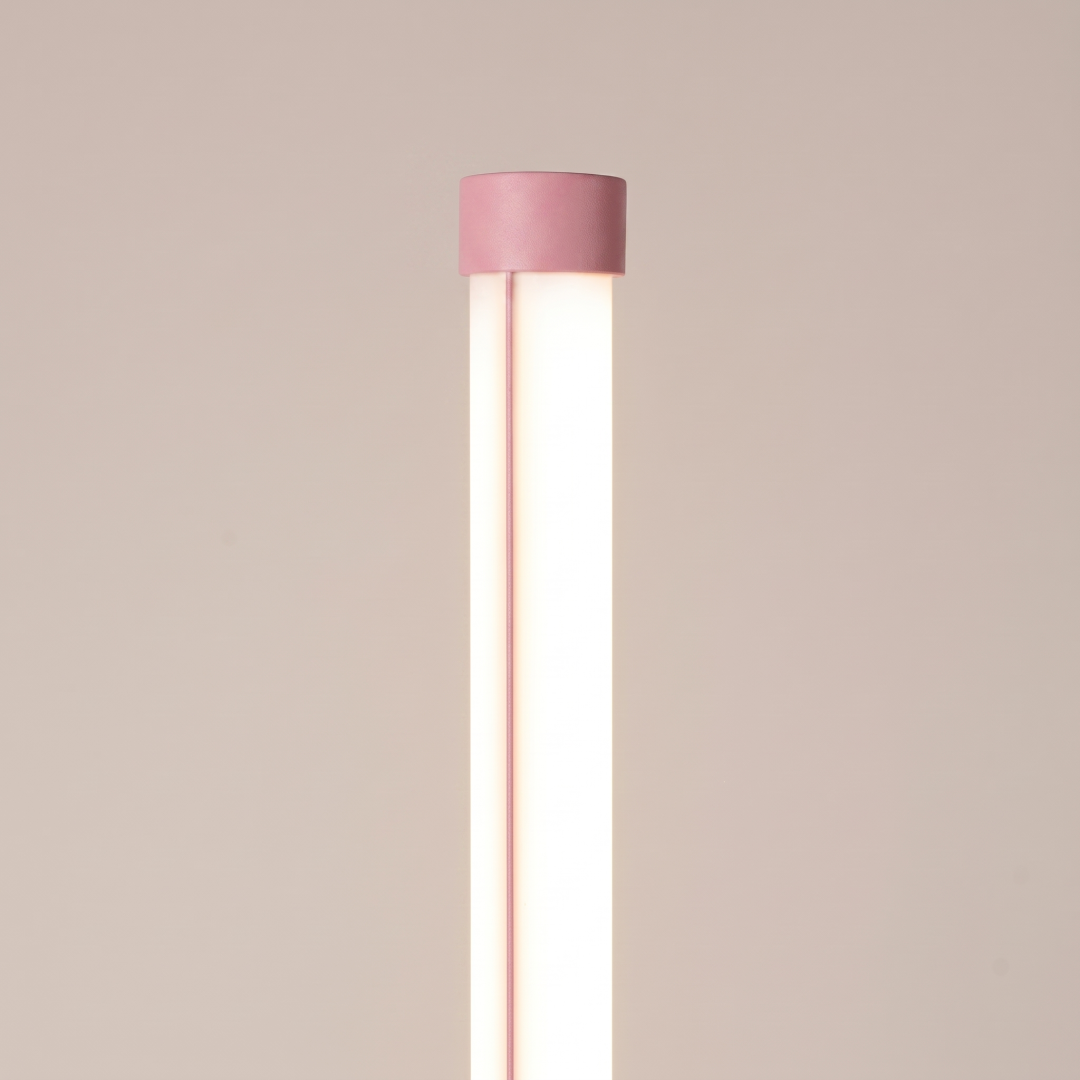 Lampa podłogowa TRANG różowa 3000K - 32936