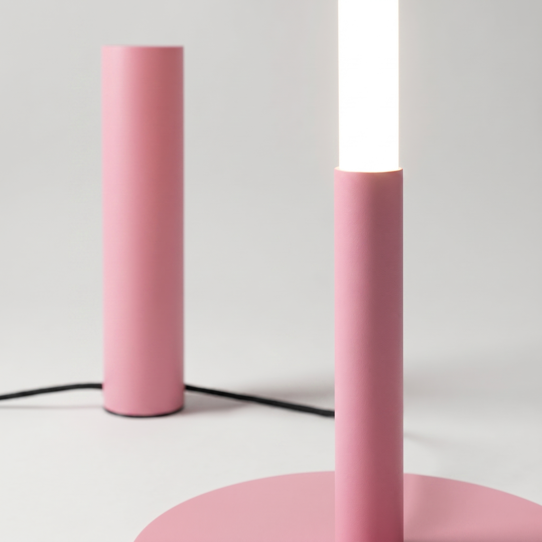 Lampa podłogowa TRANG różowa 3000K - 32937