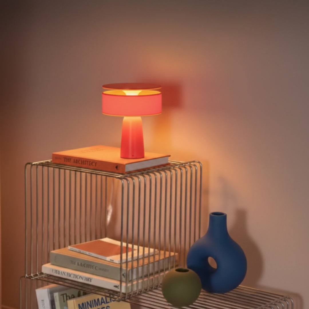 Lampa biurkowa AXO czerwona - 33698