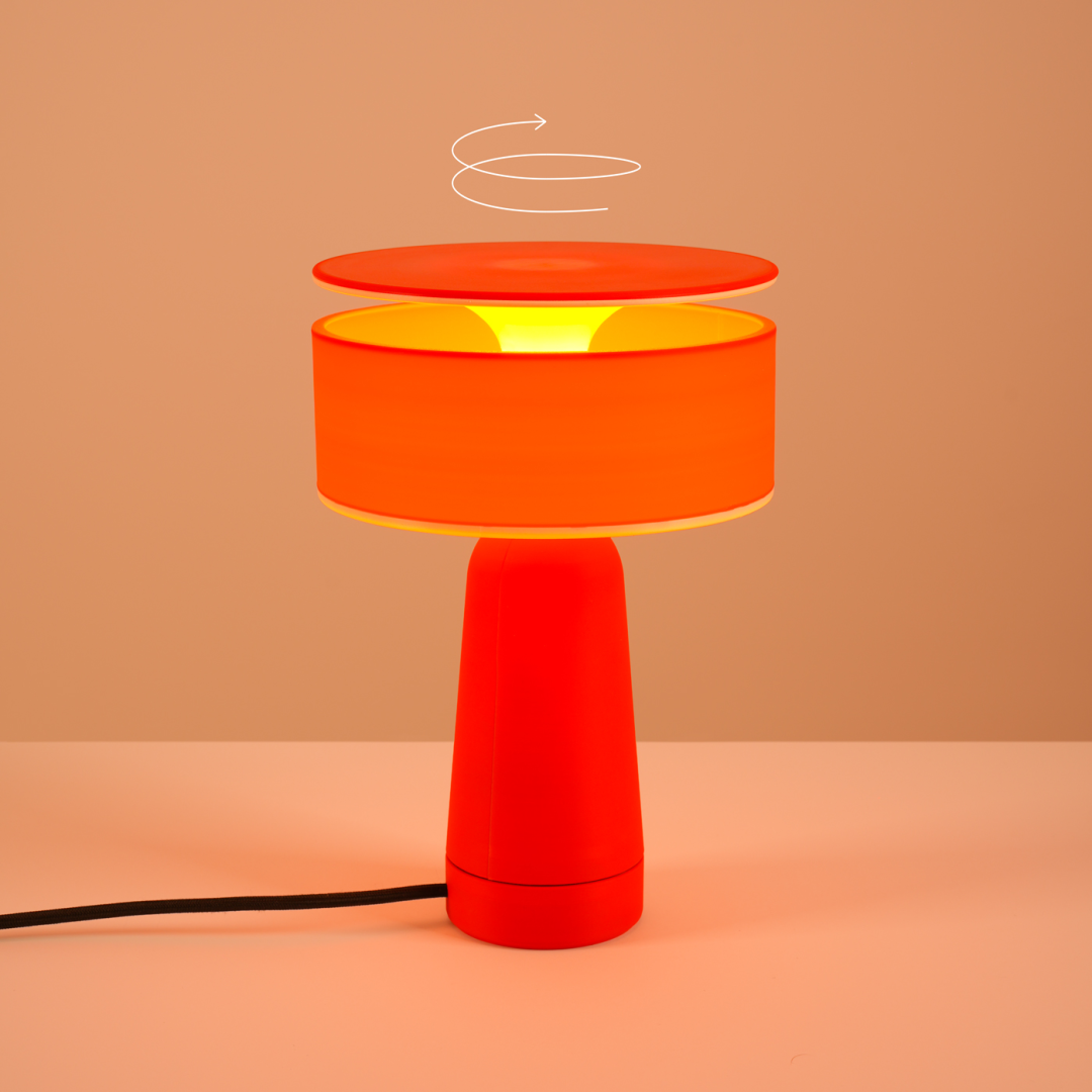 Lampa biurkowa AXO czerwona - 33701