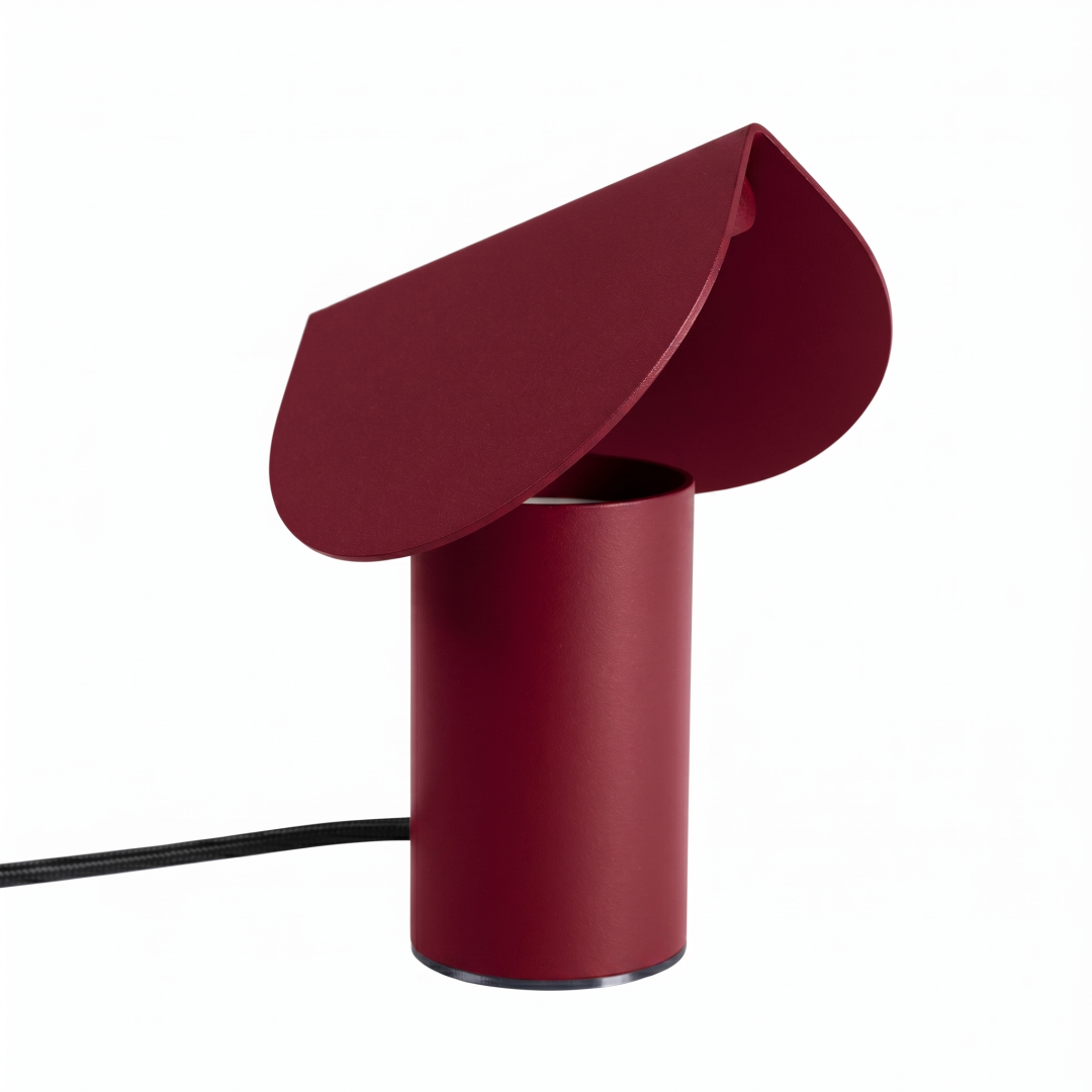 Lampa biurkowa BISCUIT burgund LED 3000K - 33731