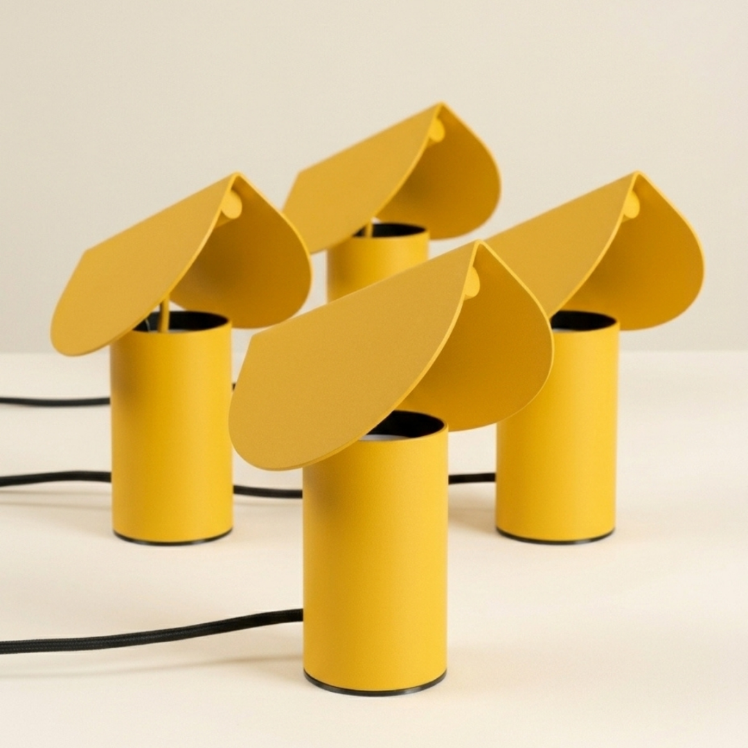 Lampa biurkowa BISCUIT żółta LED 3000K - 33754