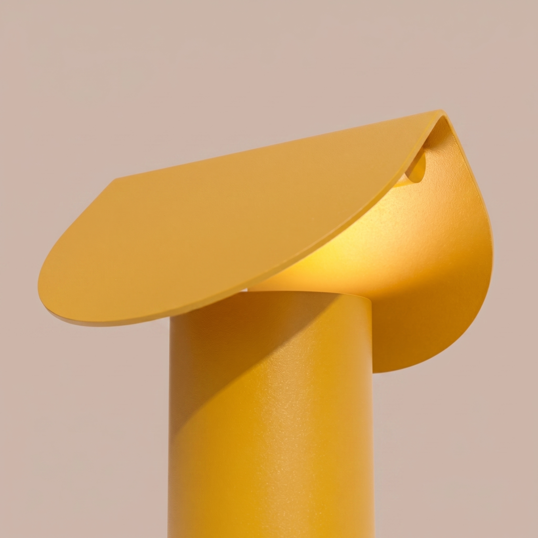 Lampa biurkowa BISCUIT żółta LED 3000K - 33760