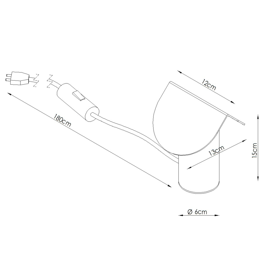 Lampa biurkowa BISCUIT żółta LED 3000K - 33762