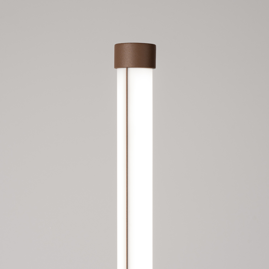 Lampa podłogowa TRANG brązowa 4000K - 33839