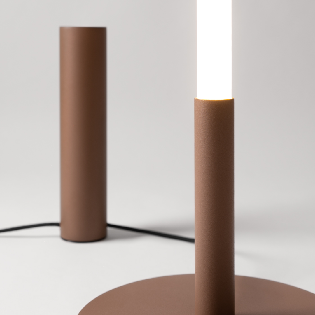 Lampa podłogowa TRANG brązowa 4000K - 33840