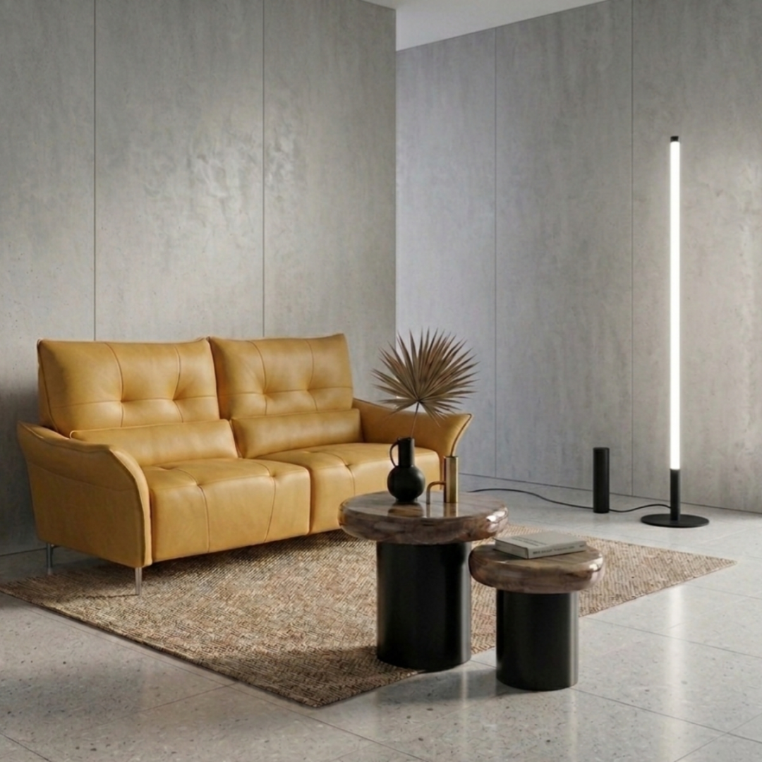 Lampa podłogowa TRANG żółta 3000K - 34065