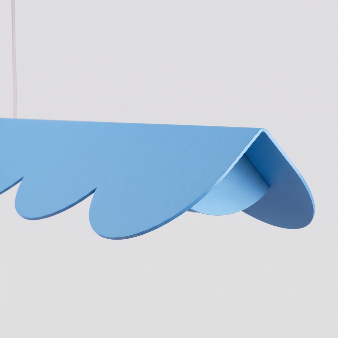 Lampa wisząca BISCUIT 100 błękitna LED 3000K - 34091