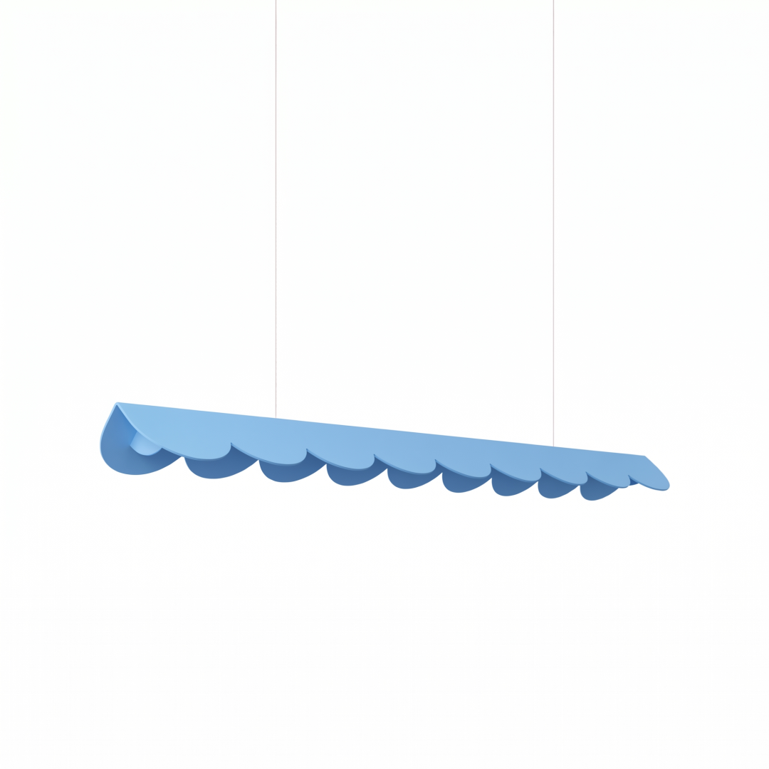 Lampa wisząca BISCUIT 100 błękitna LED 4000K - 34096