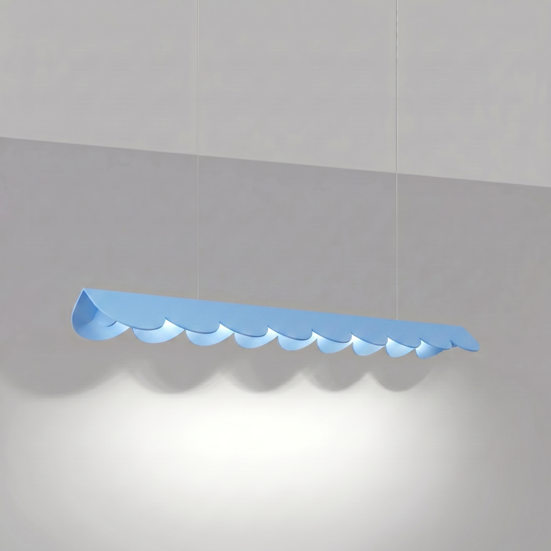 Lampa wisząca BISCUIT 100 błękitna LED 4000K - 34099