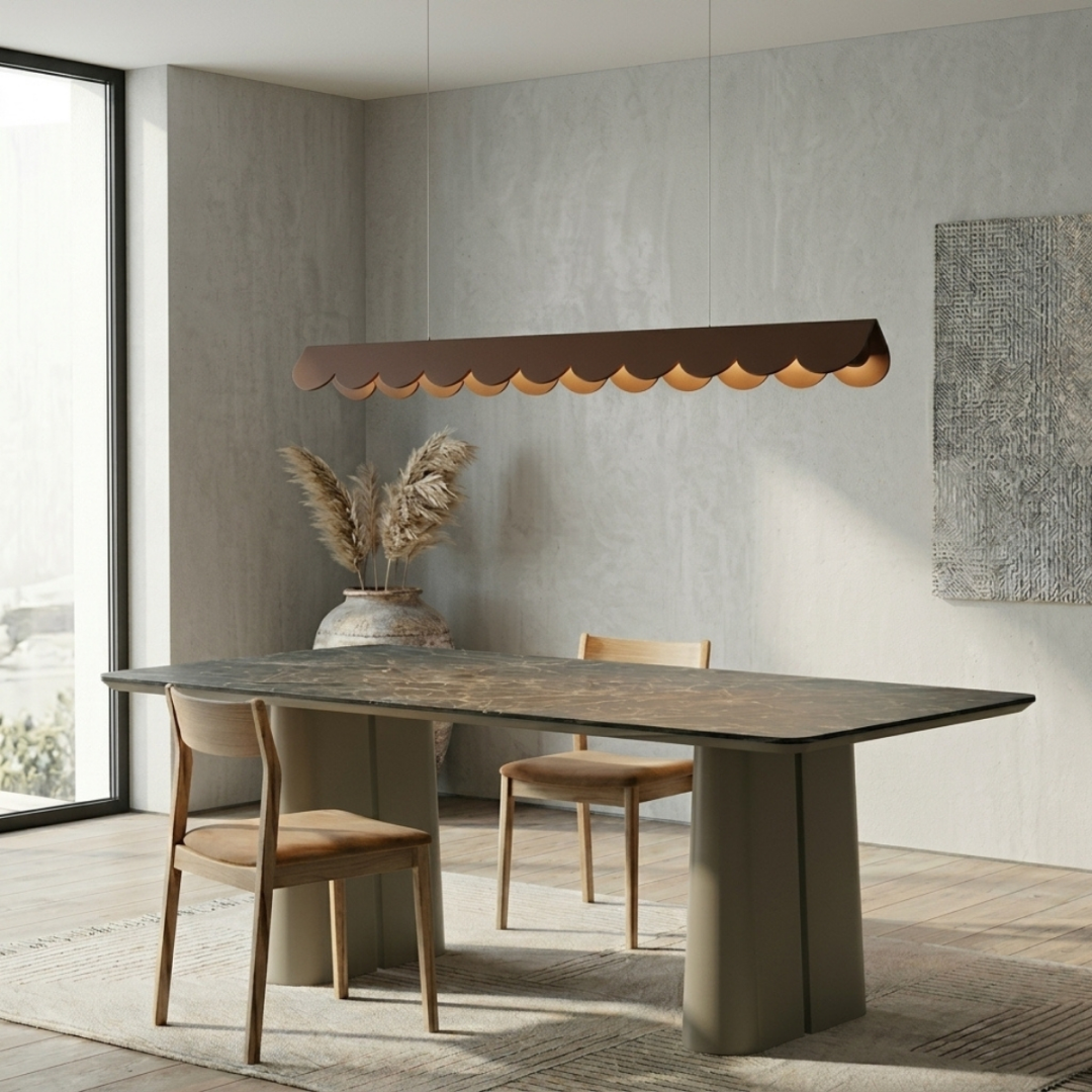 Lampa wisząca BISCUIT 100 brązowa LED 4000K - 34121