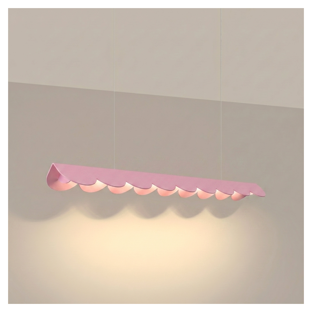 Lampa wisząca BISCUIT 100 różowa LED 3000K - 34159